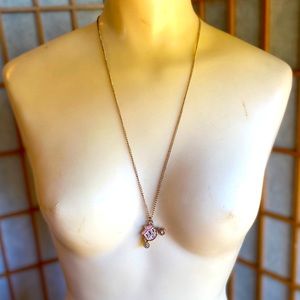 Betsey Johnson carriage necklace